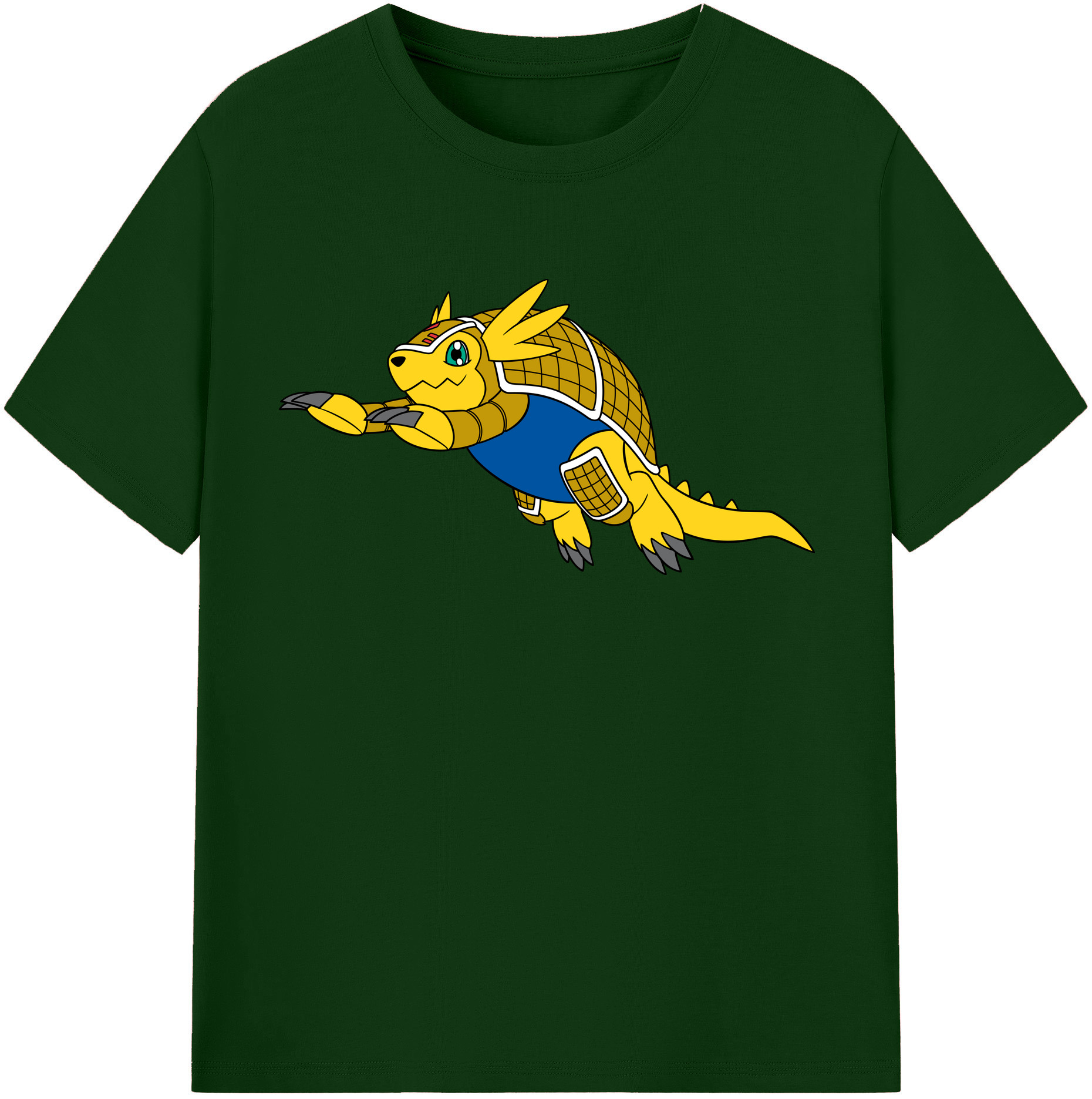 （画像用） Digimon デジタルモンスター/デジモン 綿100％半袖Tシャツ（フロントプリント）